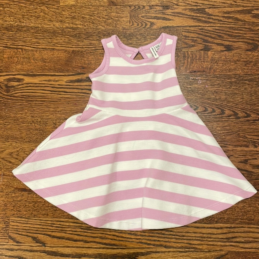 Janie and Jack Orchid Striped Dress, Size 12 to 18